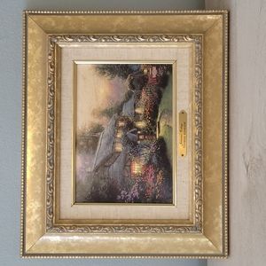 Thomas Kincade lithograph - Julianne's cottage